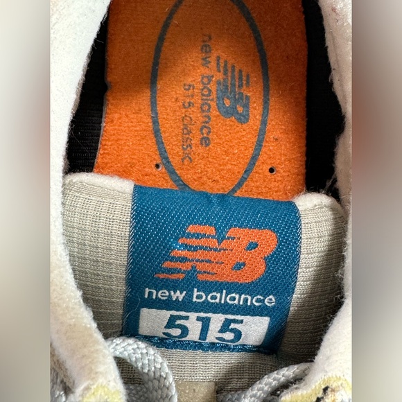 New Balance 515 Athletic Sneakers Gray / Teal WL515TBB Lifestyle Women’s US 9.5 - Picture 6 of 8